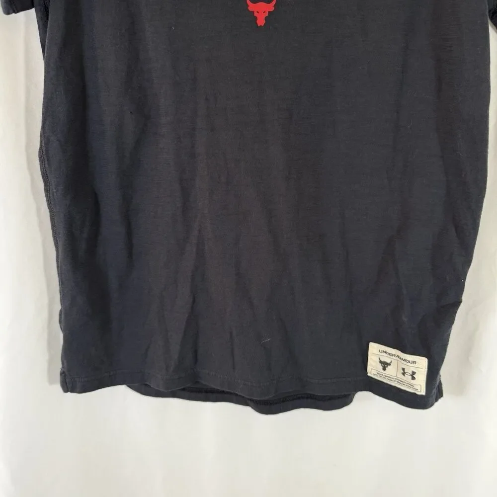Iron Paradise Under Armour Hoodie Youth XL Black Short Sleeve 100% Cotton